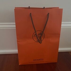 Orange Shopping Bag